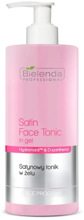 Gel-tonic satino viso