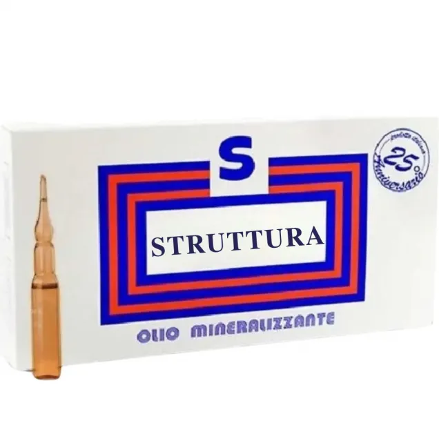 Fiale Capelli Ristrutturanti con Olio Mineralizzante Struttura 10 pz. da 12 ml
