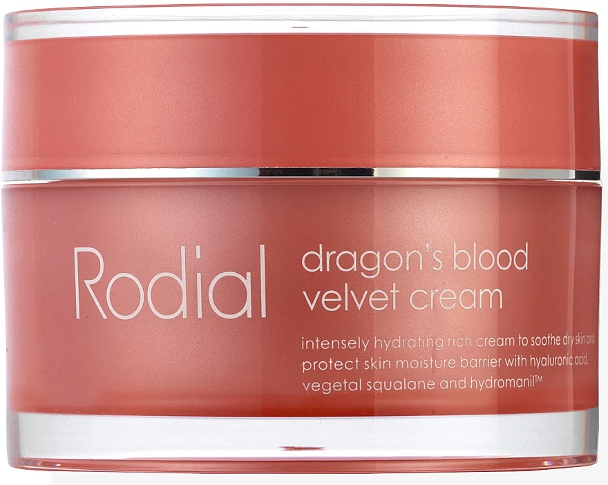 Crema viso con estratto di resina rossa