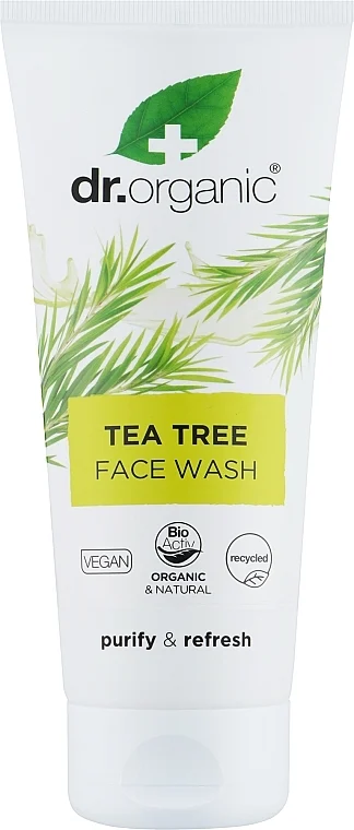 Gel detergente viso con estratto di tea tree