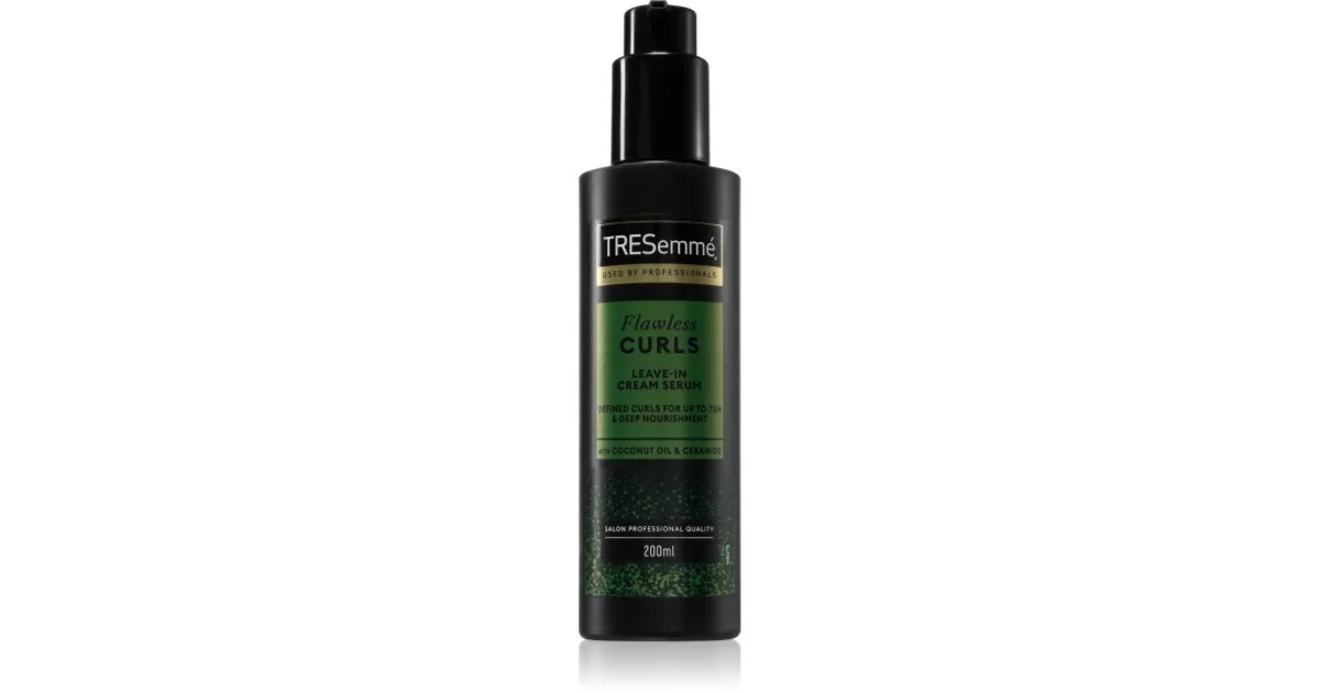 TRESemmé Flawless siero senza risciacquo per capelli contro i capelli crespi e ricci 200 ml