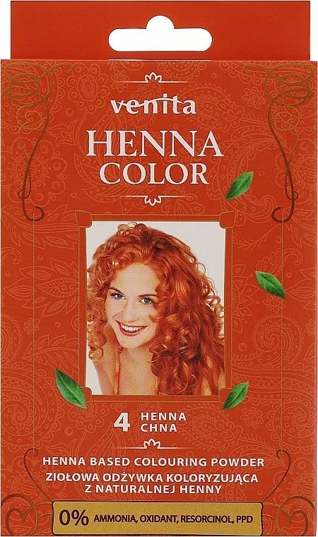 Balsamo per capelli, con estratto di henné