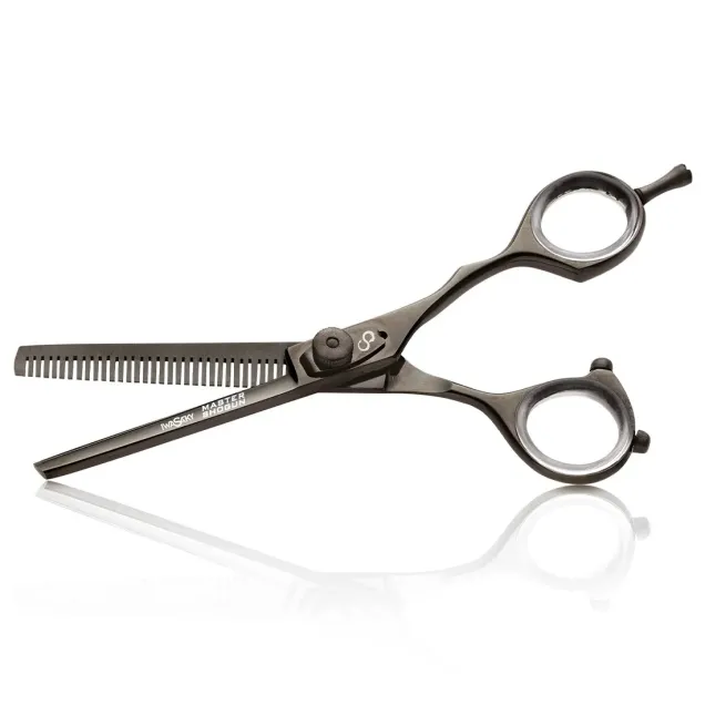Forbici da Parrucchieri per Sfoltire Capelli Iwasaky Black Shogun