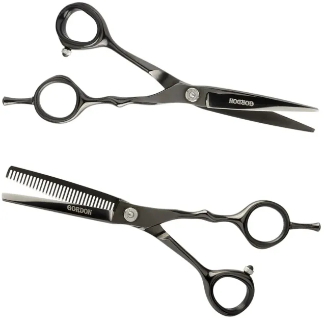 Forbici Parrucchiere da Taglio e per Sfoltire Set da 6 Pollici Gordon