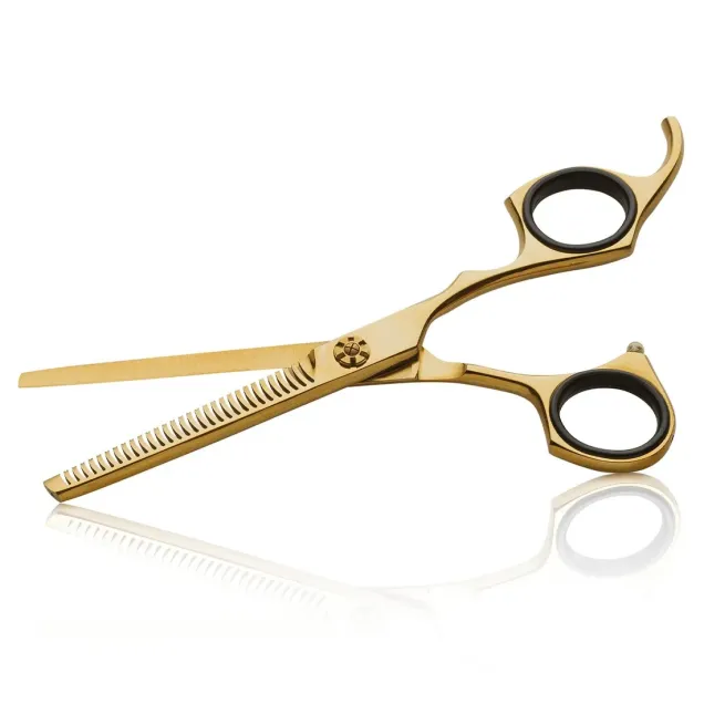 Forbici Parrucchiere per Sfoltire Capelli Iwasaky Gold Sensei