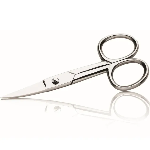 Forbicine Unghie con Punta Curva per Manicure Professionale