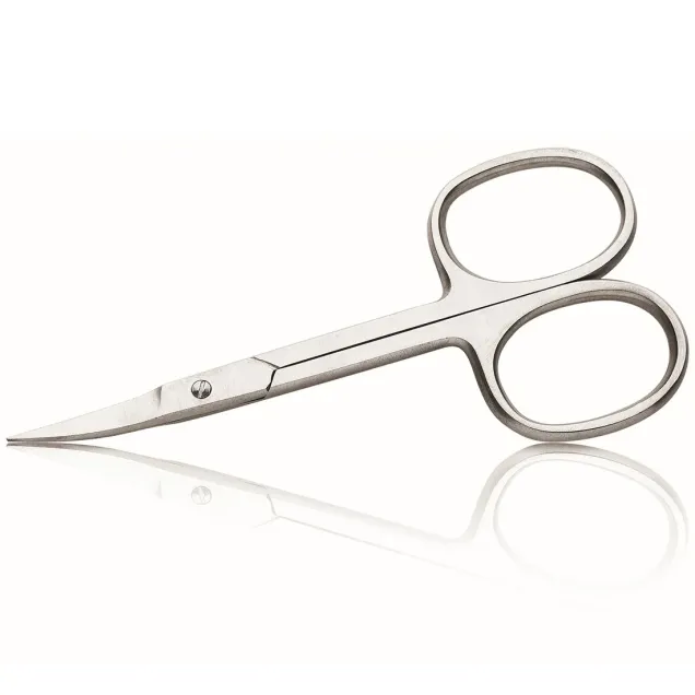 Forbicine Unghie Punta Lunga Curva per Manicure Professionale