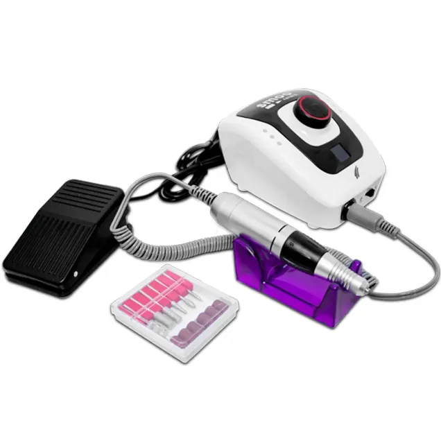 Fresa per Unghie Professionale 35.000 RPM con 4 Punte in Dotazione