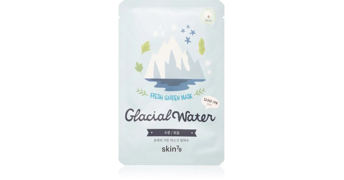 Skin79 Fresh Garden Glacial Water mascheraviso idratante in tessuto 23 g