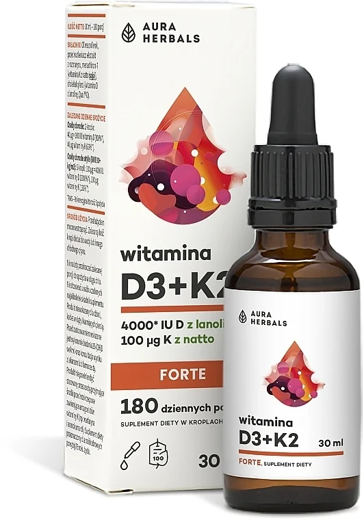 Integratore alimentare "D3+K2mk7 Forte 4000IU"