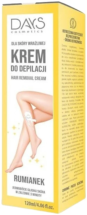 Crema depilatoria alla camomilla