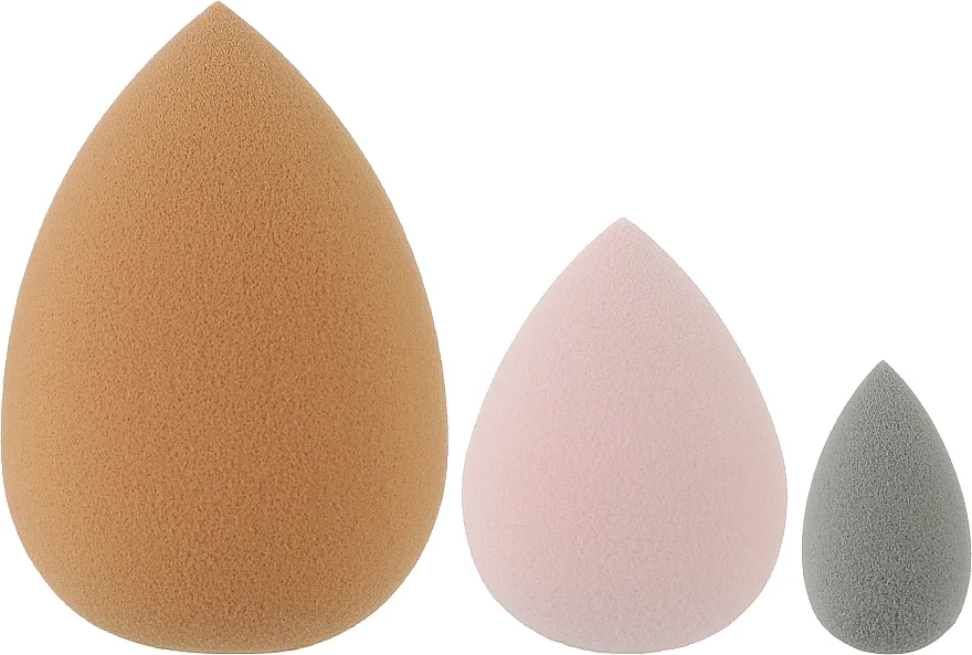 Spugnette trucco, 3 pz.