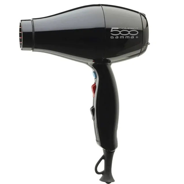 Gamma Piu Asciugacapelli 500 Compact Ionizza l'Aria 2000 Watt