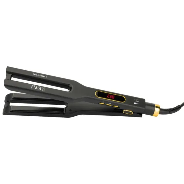 Gamma Più Piastra per Capelli Twin Pro sistema “double plates"