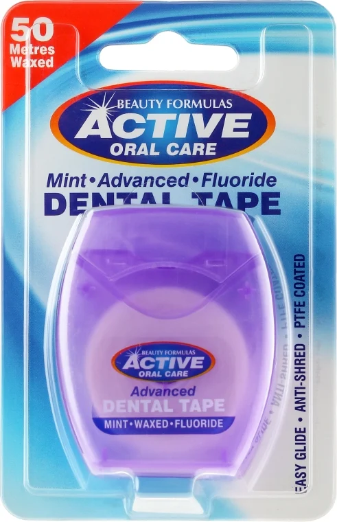 Filo interdentale super-sottile, menta e fluoruro