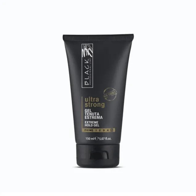 Gel Capelli Tenuta Estrema Ultra Strong Black Professional 150 ml