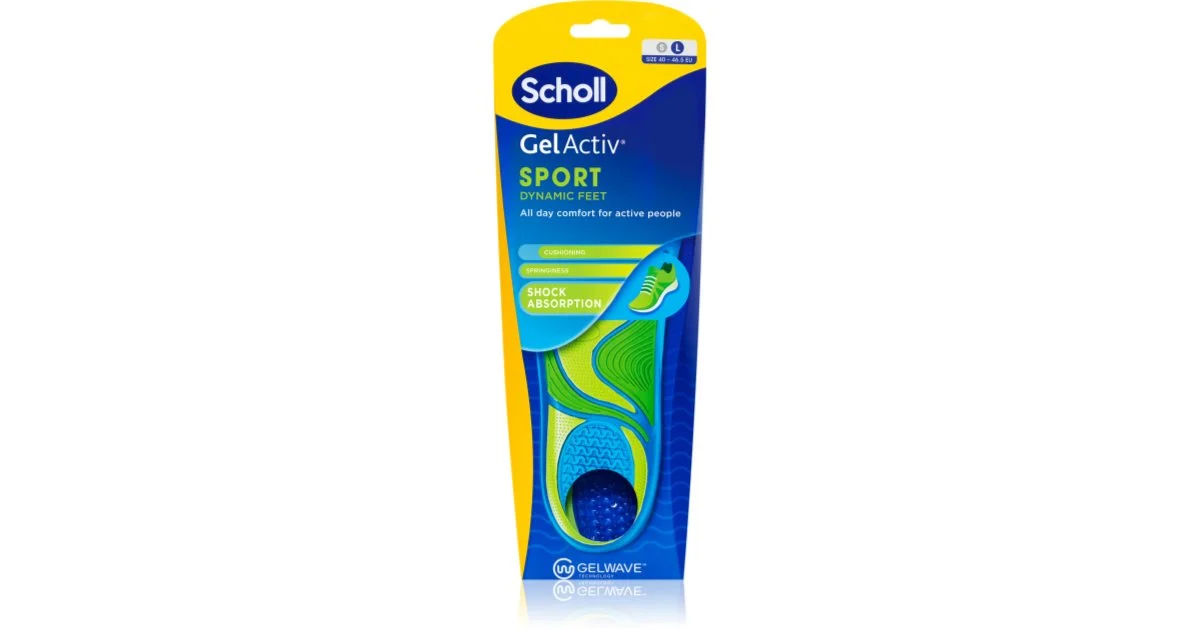 Scholl GelActiv Sport Large solette 1 paio