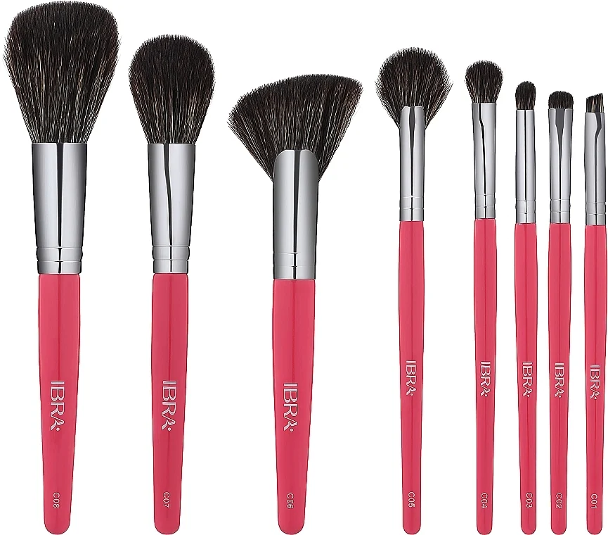 Set pennelli trucco, 8 pz.
