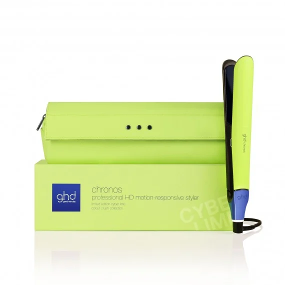 ghd Chronos HD motion-responsive Styler Colour Crush Collection CYBER LIME