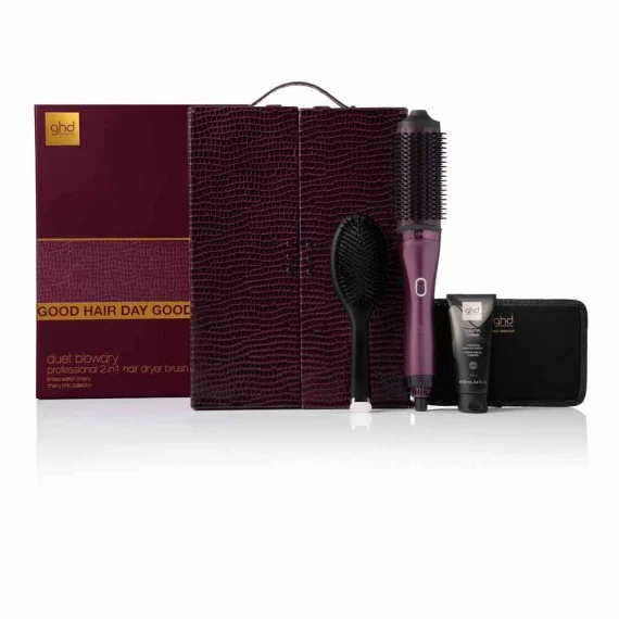 ghd Duet Blowdry CHERRY CHIC edizione limitata NATALE 2025 - spazzola asciugacapelli 2-in-1