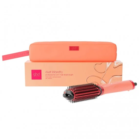 ghd Duet Blowdry Sun-Kissed Peach Jelly Collection Limited Edition 2026 - spazzola asciugacapelli 2-in-1