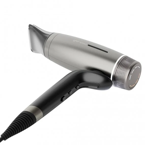 ghd Speed Ionic Hair Dryer TITANIUM BLACK - asciugacapelli NERO METALLIZZATO