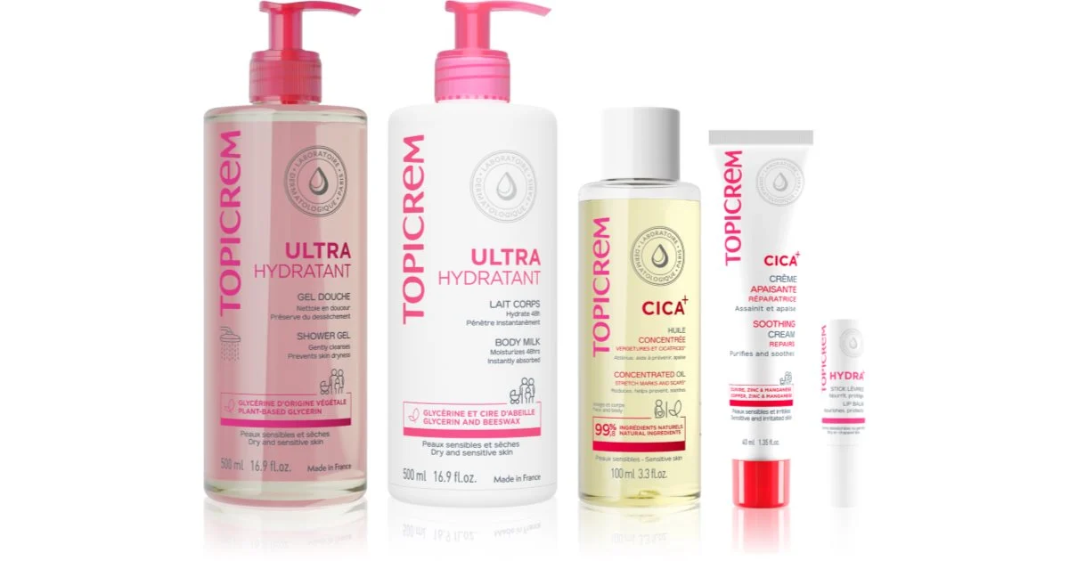 Topicrem Box set per donne incinte e giovani mamme 5 pezzi