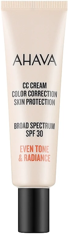 Ahava CC Cream Color Correction Skin Protection SPF 30