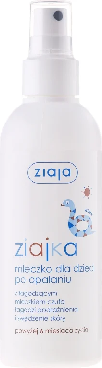 Latte-spray doposole, per bambini