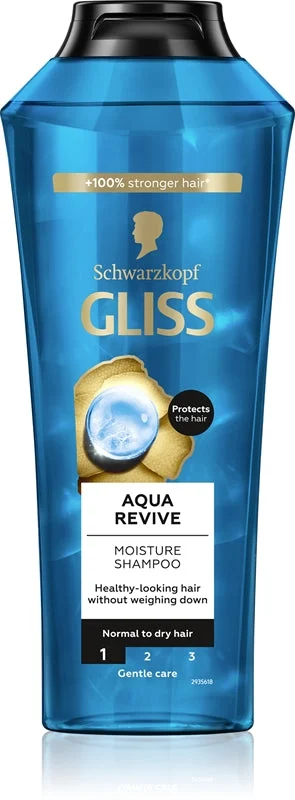 Schwarzkopf Gliss Aqua Revive shampoo per capelli normali e secchi 400 ml