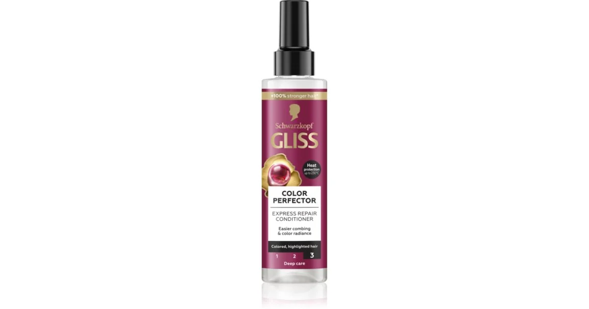 Schwarzkopf Gliss Color Perfector balsamo rigenerante per capelli tinti e con mèches 200 ml