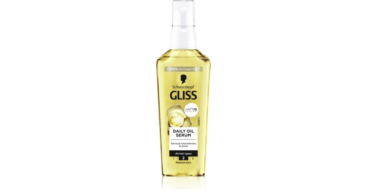 Schwarzkopf Gliss Oil Nutritive siero all'olio per uso quotidiano 75 ml