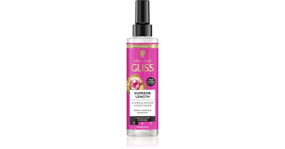 Schwarzkopf Gliss Supreme Length balsamo rigenerante per capelli lunghi 200 ml