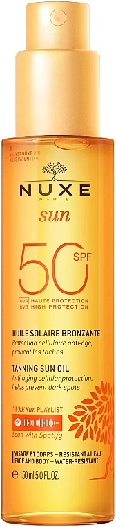 Olio per la protezione solare