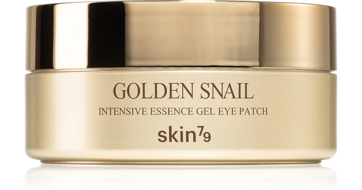 Skin79 Golden maschera idrogel rivitalizzante con estratto di lumaca per il contorno occhi 60 pezzi