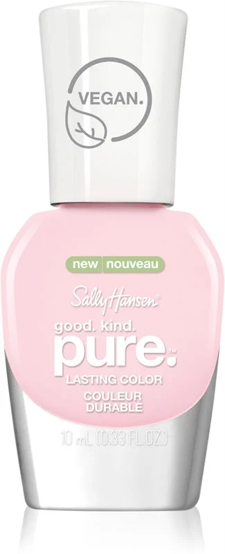 Sally Hansen Good. Kind. Pure. smalto per unghie lunga tenuta effetto rassodante colore Pink Moon 10 ml
