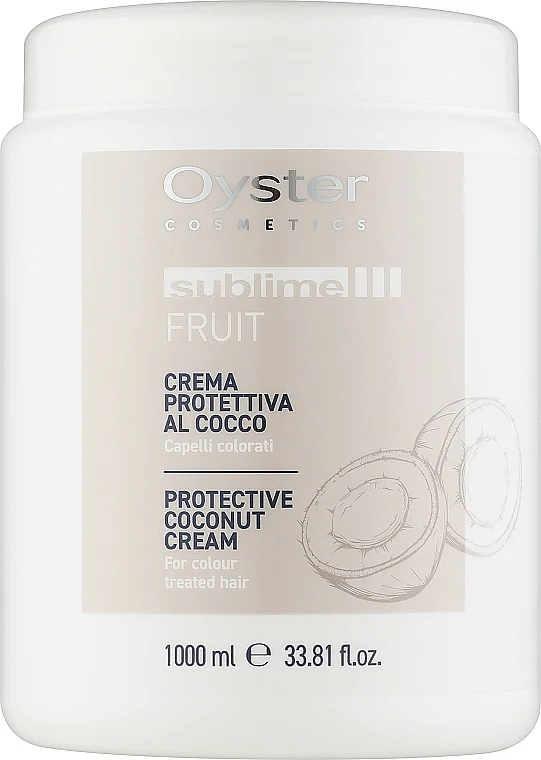 Crema protettiva al cocco per capelli colorati