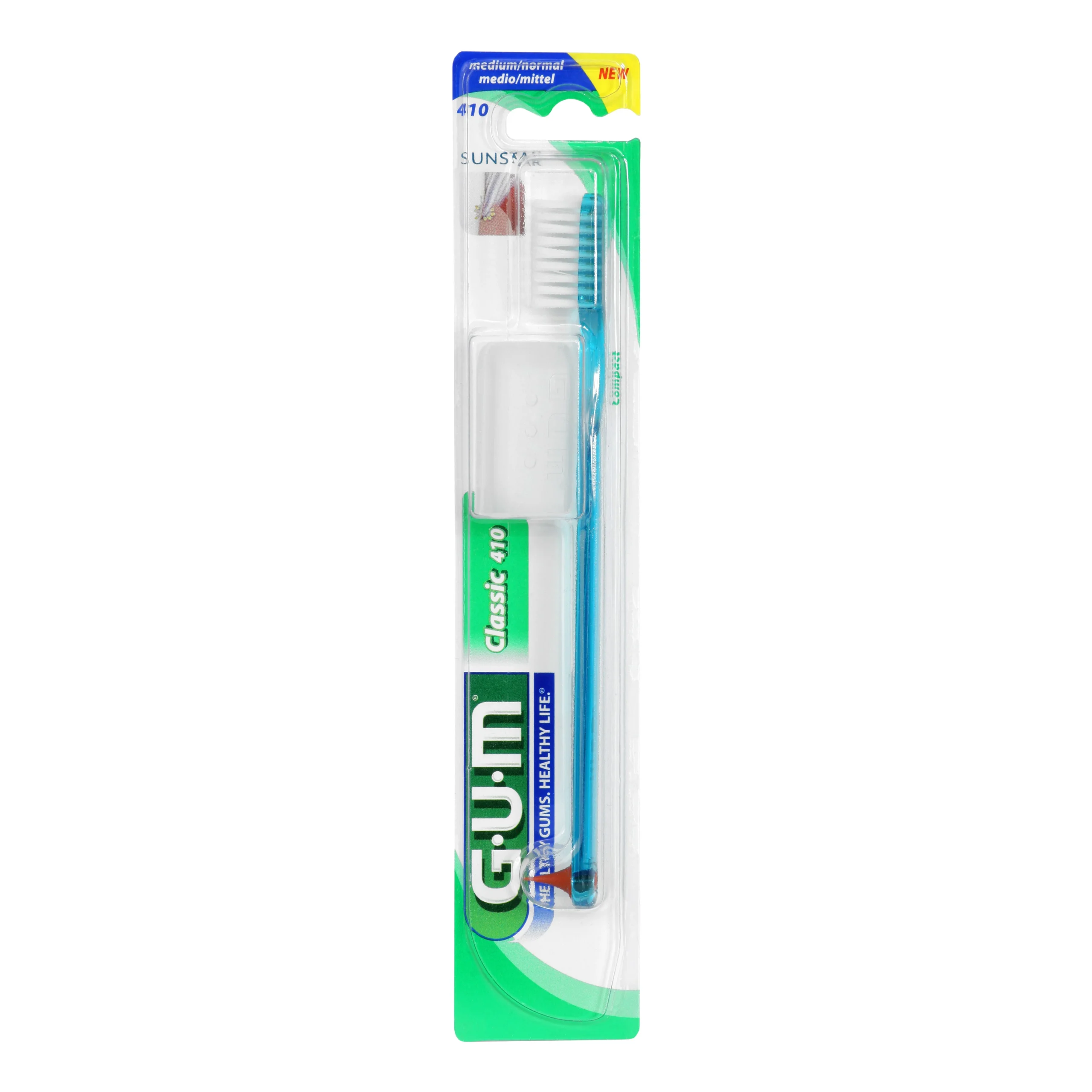 Gum Classic Spazzolino Da Denti Bio-based Medium 20/100e Compatto x1