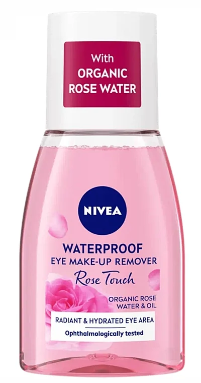 Nivea Rose Touch Waterproof Eye Make-Up Remover