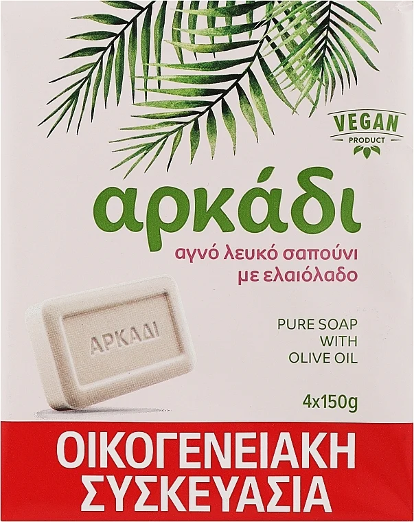 Sapone all'olio d'oliva, bianco