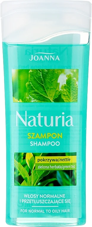 Shampoo con ortica e tè verde