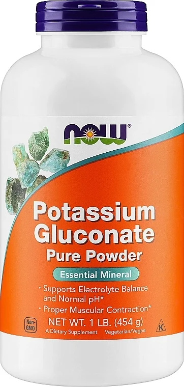 Gluconato di potassio, in polvere