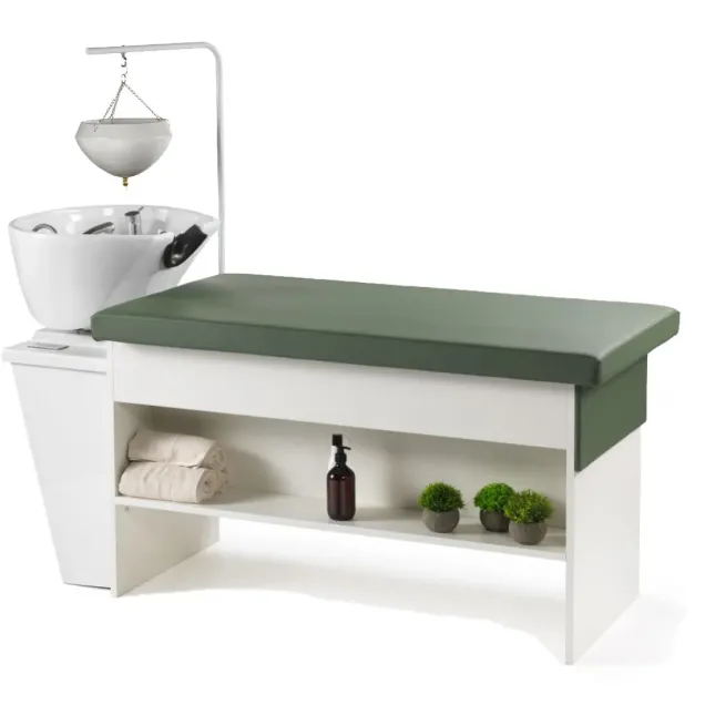 Head Spa Hair Inn Lettino con Sistema Shirodara Vezzosi Made Italy