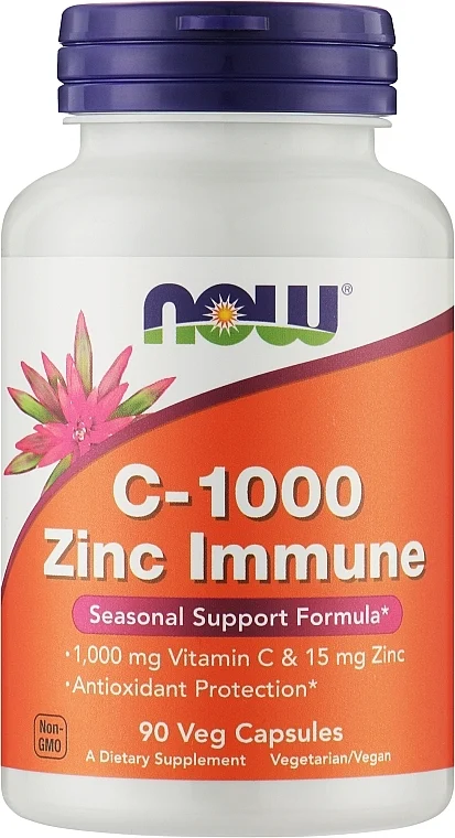 Vitamina C e zinco per il sistema immunitario