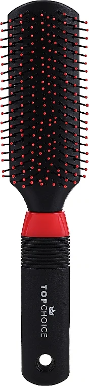 Spazzola capelli, 2229, nera e rossa