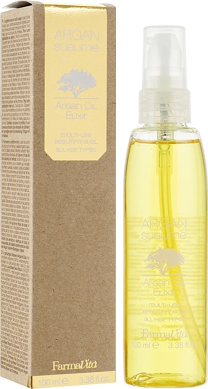 Elisir con olio di argan
