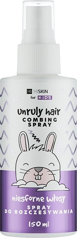 Spray districante per capelli dei bambini