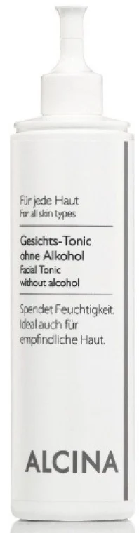 Tonico viso senza alcool
