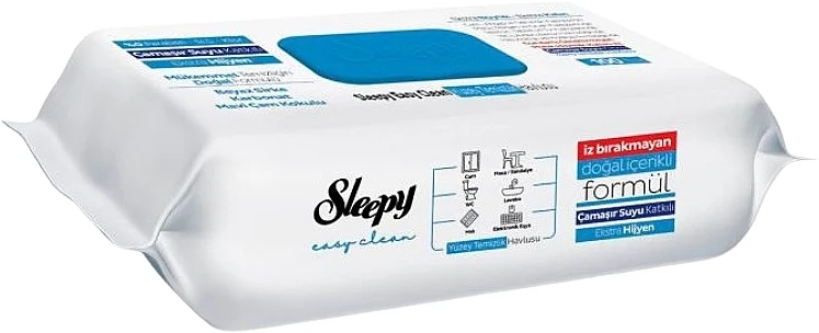 Salviette umidificate per la pulizia delle superfici, con effetto sbiancante, 100 pz