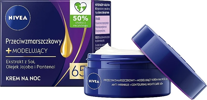 Crema viso, da notte "Energia della giovinezza 65+"